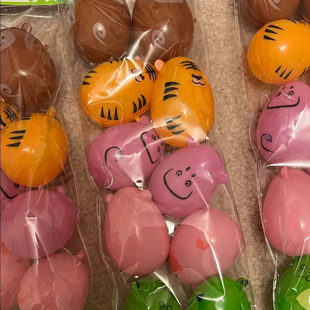 Target Easter Eggs Set - Brown, Orange, Pink, Green